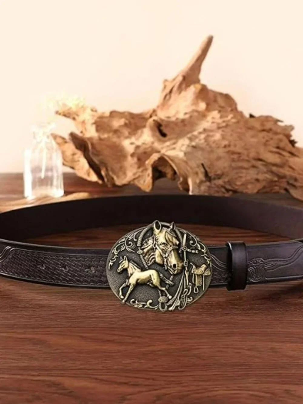 NEW Western Belt Buckle for Men &‎ Women - Rodeo Horses Kentucky Derby Cowboy